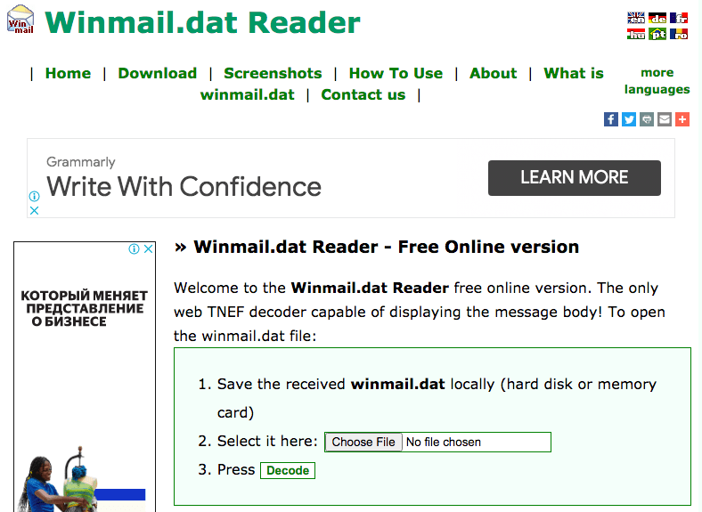 open winmai dat reader