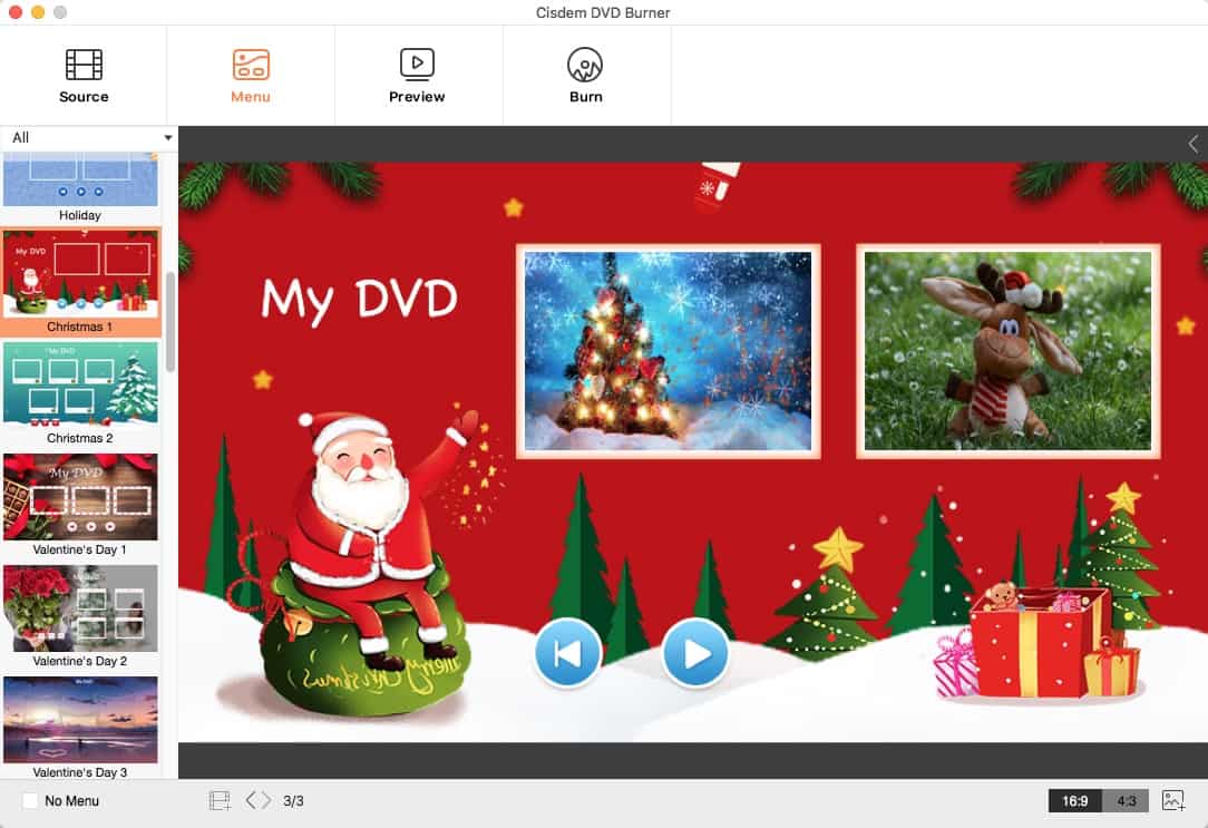 burn iMovie christmas videos 03