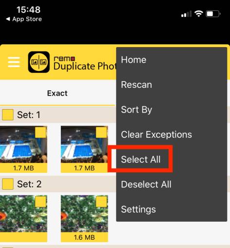 app para apagar fotos duplicadas
