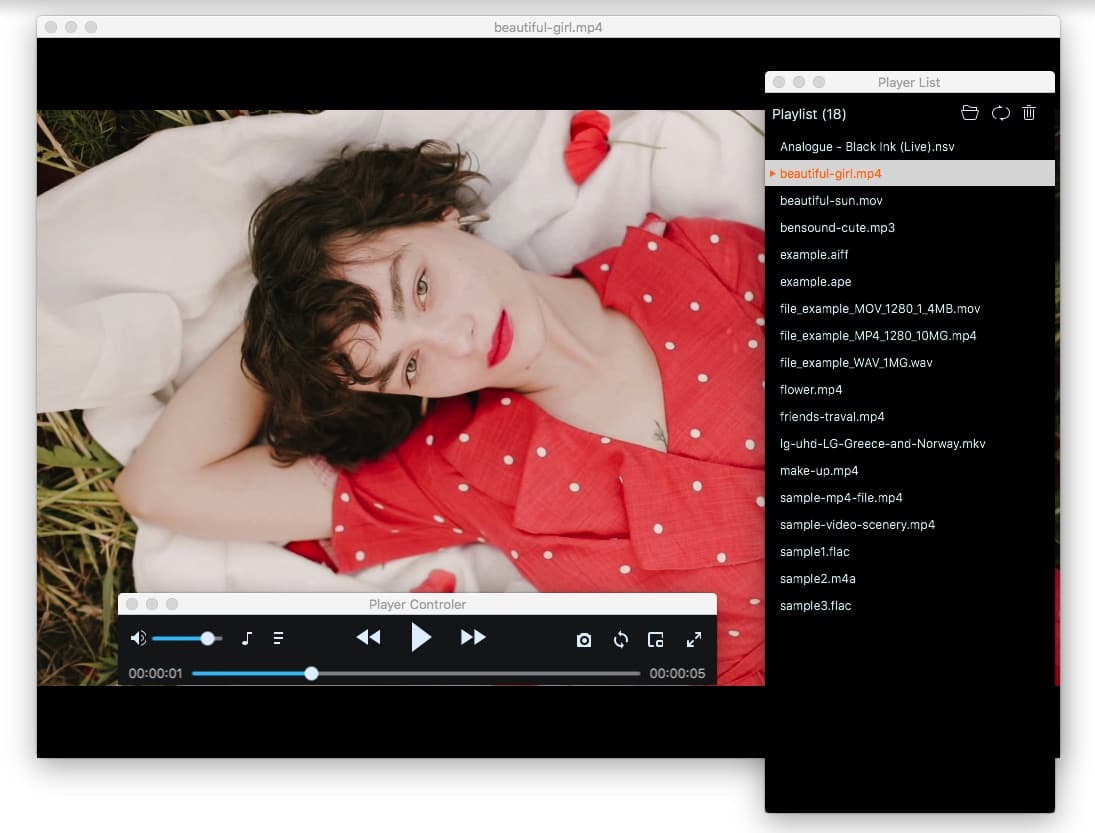 separate interface to watch mkv on mac