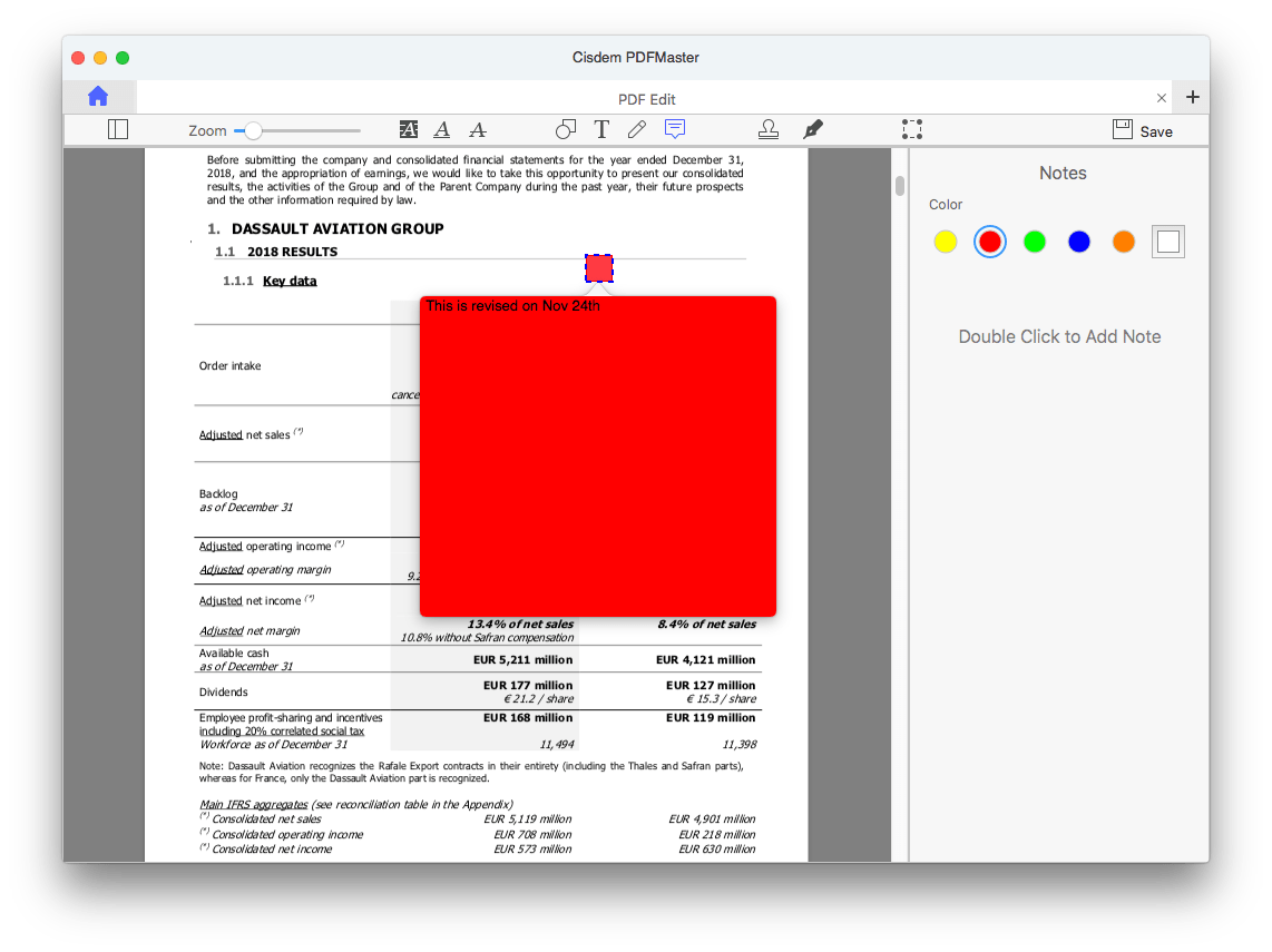 annotate pdfmaster