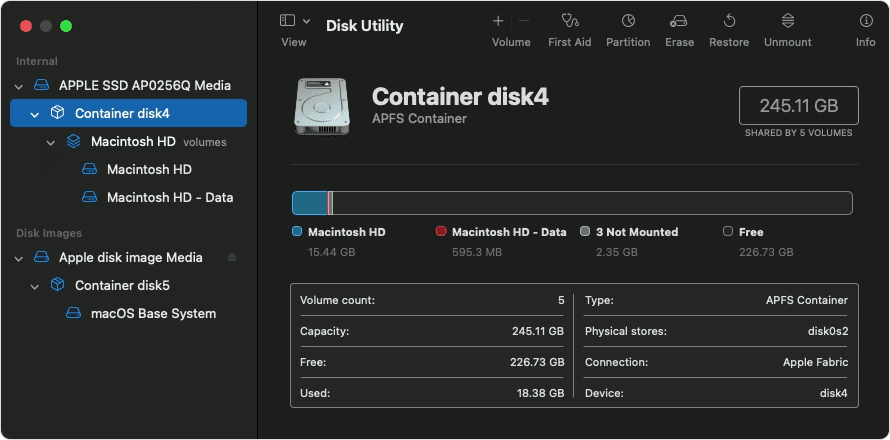 disk utility tool