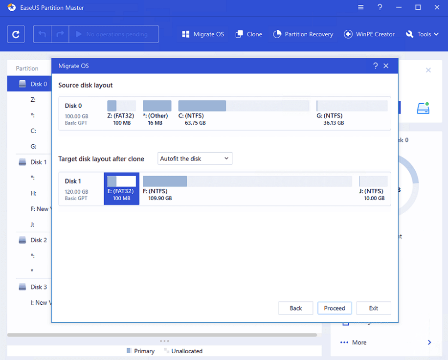 easeus partition