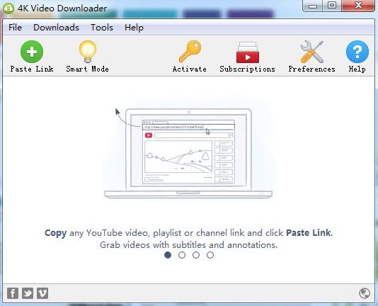 paste URL on 4K Video Downloader
