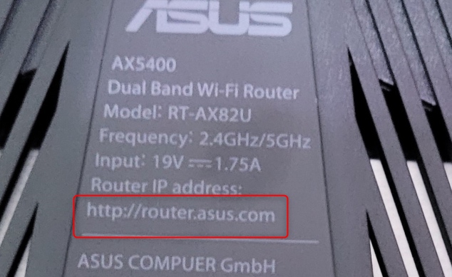 router ip address