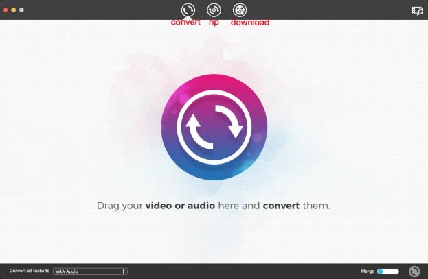 interface principale du cisdem video converter