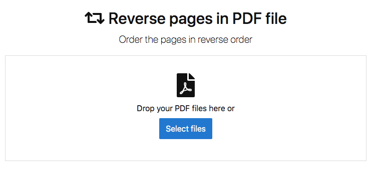 reverse page ux2