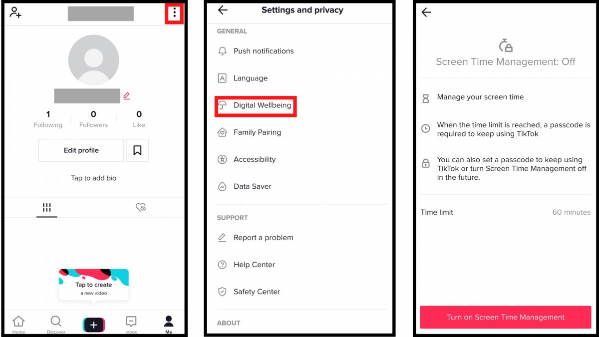 screen time management