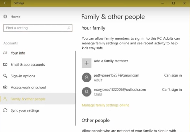 add a family member