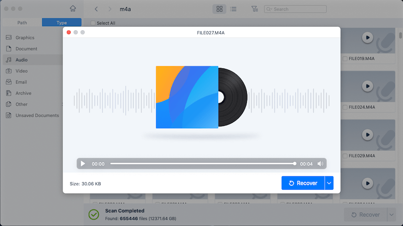 recover quicktime audio mac 02