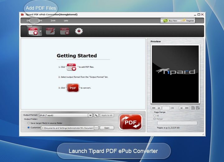 convert pdf to ppt tipard01