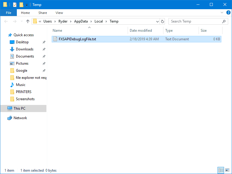 recover files from win temp