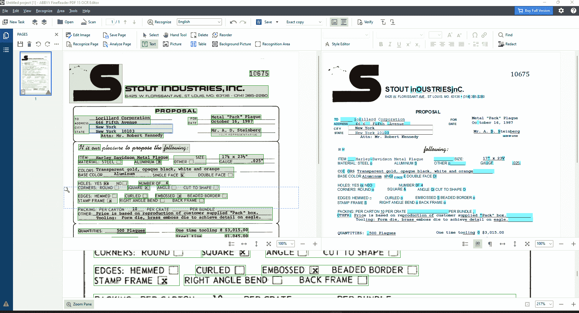 OCR Windows Abbyy3