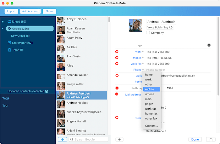 for android download Cisdem ContactsMate