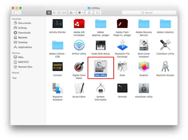 fix unrecognized pen drive mac 01