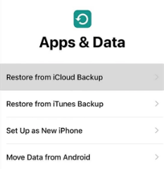 restore calls iphone 03