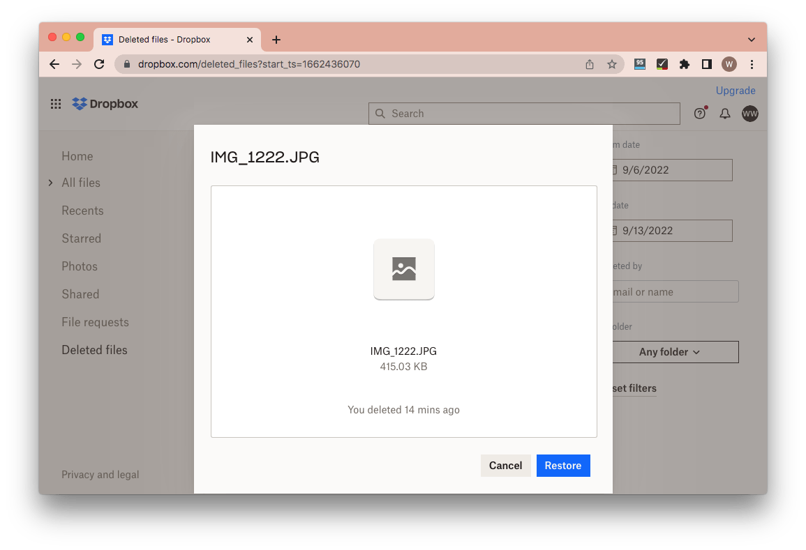 dropbox deleted files 02
