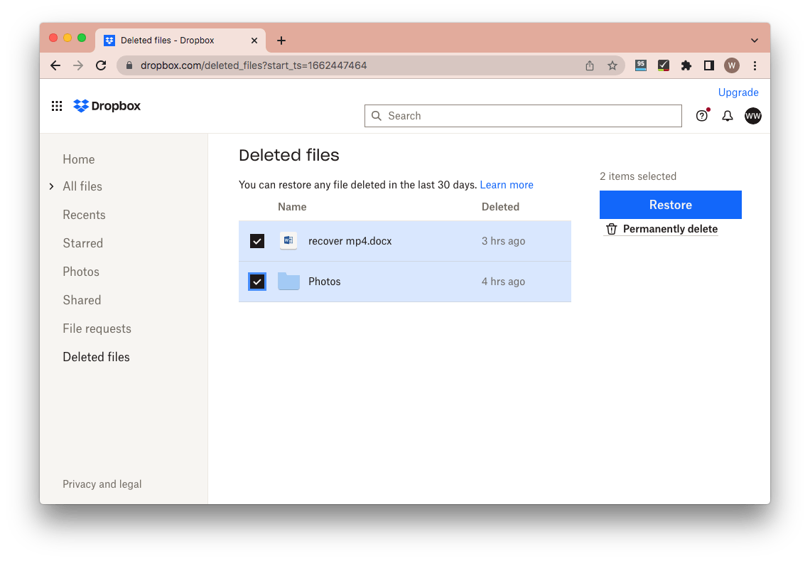 dropbox deleted files 03