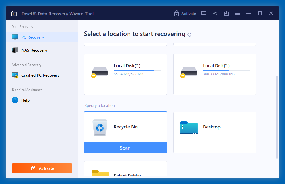 recover files from recycle bin 01
