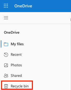 onedrive recycle bin 01