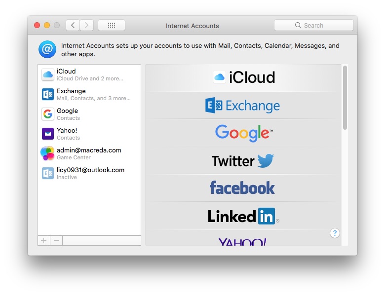 sign in iCloud account 