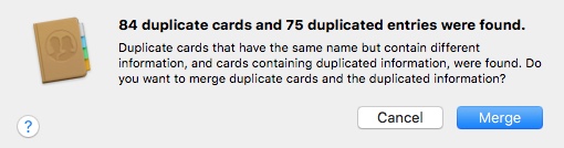 merge apple duplicate contacts