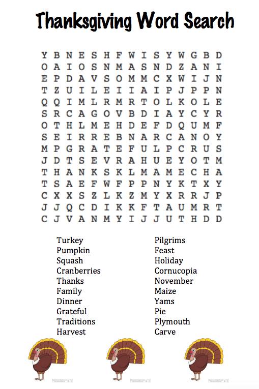 thanksgiving medium word2