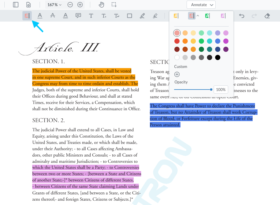 highlight pdf c1