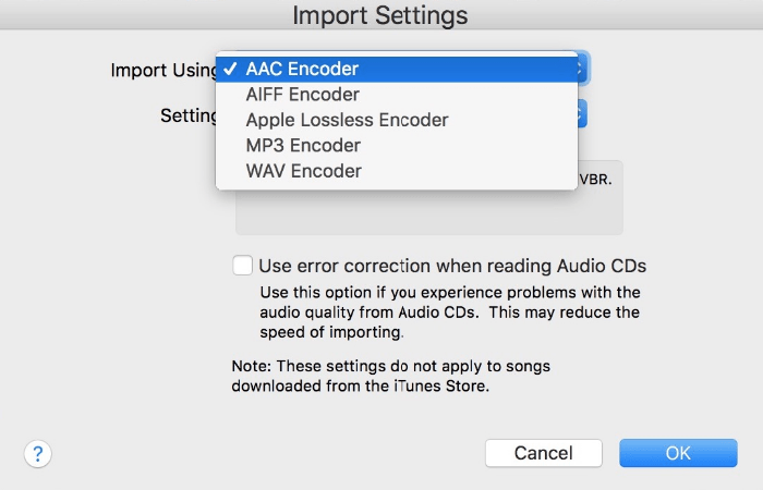 choose mp3 encoder