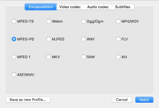 specify encapsulation