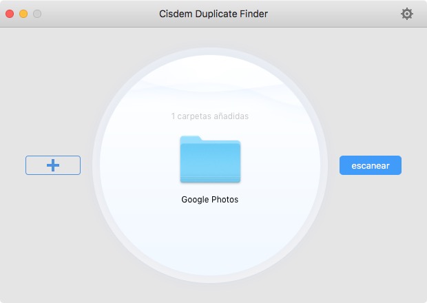 agregue la carpeta Google Photos para buscar archivos duplicados