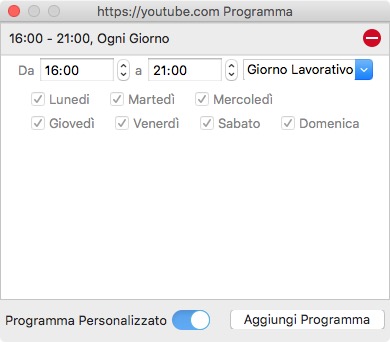 Blocca un sito su Safari per un periodo di tempo