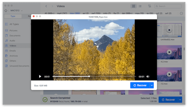 recover quicktime recording mac cisdem 02