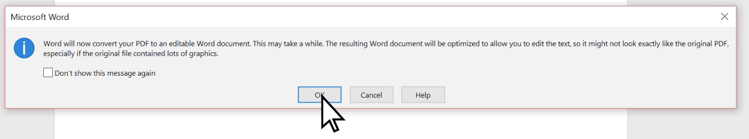 pdf to word ms