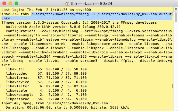 convert dvd iso to mkv with ffmpeg