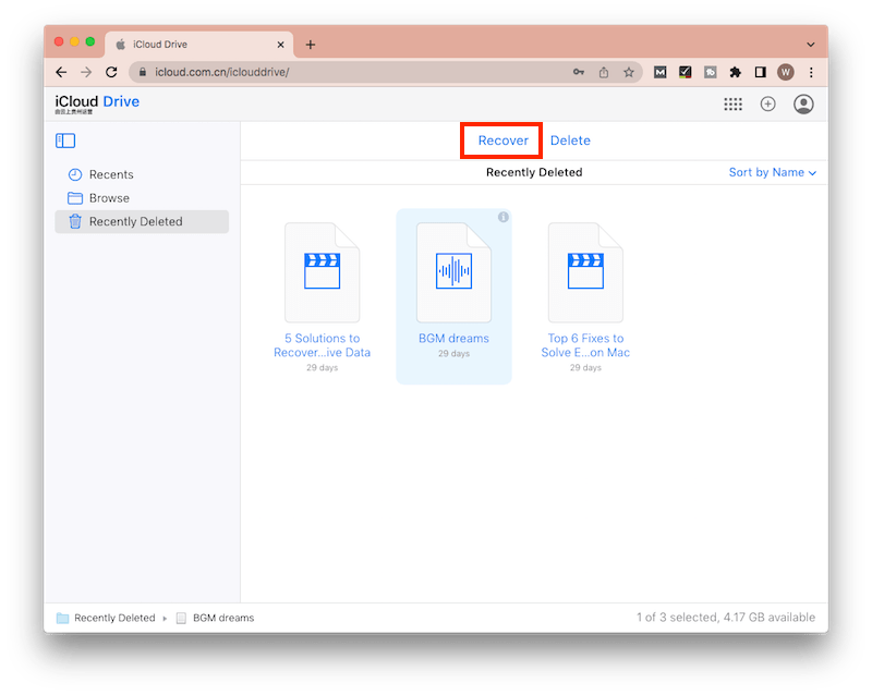 recover files from icloud drive 05