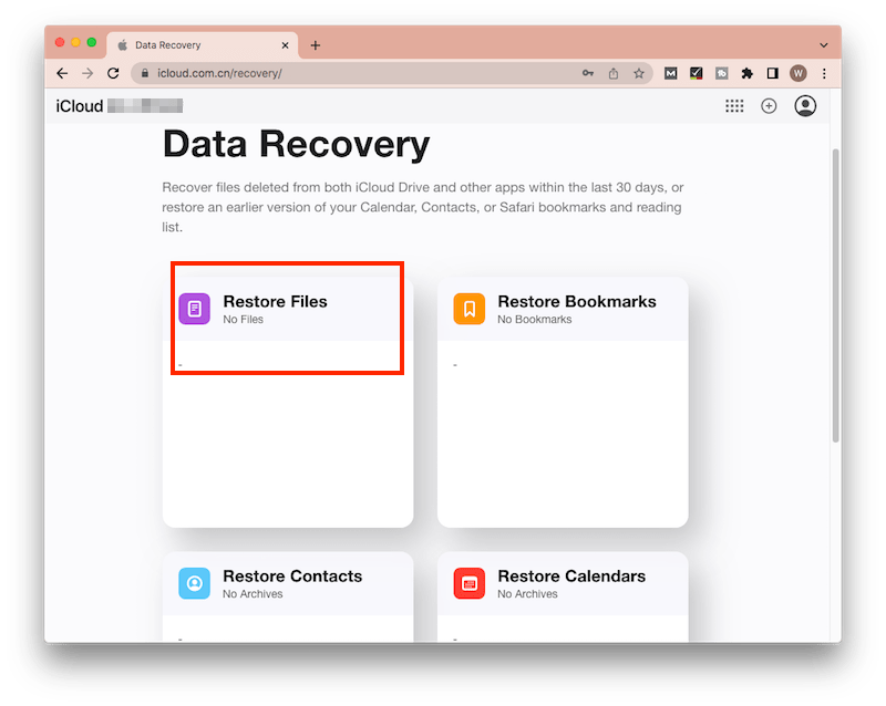 recover sd card files icloud 02