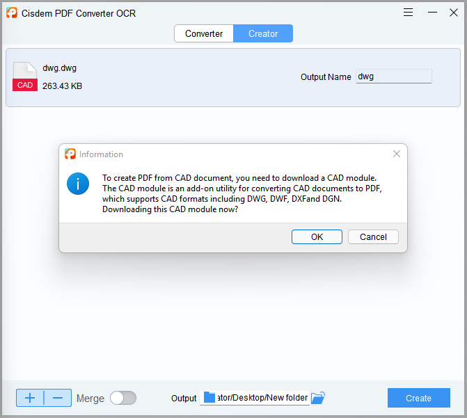 dwg to pdf cisdem1