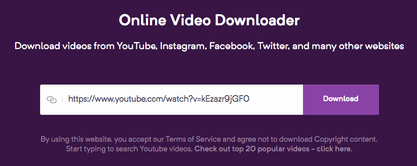 best free video downloader online - QDownloader.cc