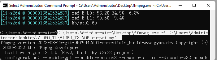 rip dvd with command 02