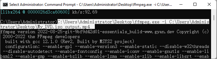 rip iso with command