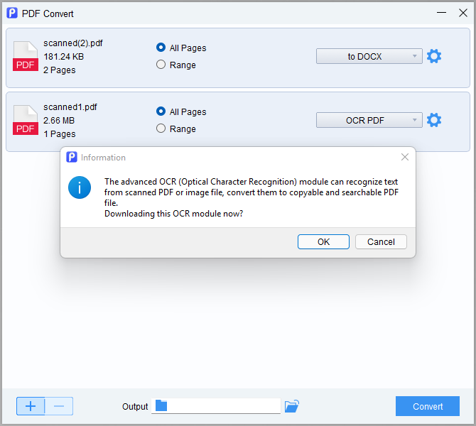 convert scanned pdf cisdem01