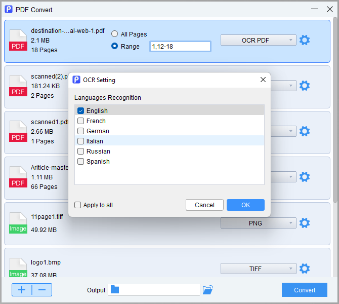 convert scanned pdf cisdem03