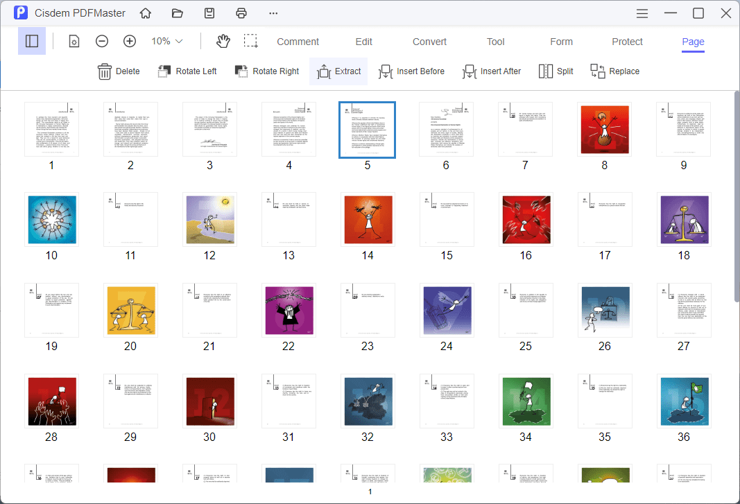 extract pages master02