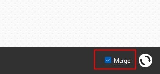 merge button