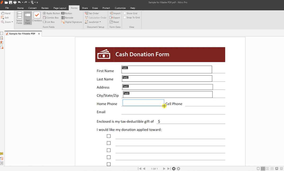 fillable pdf form creator nitro