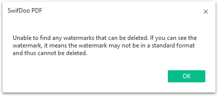 remove watermark from pdf swifdoo3