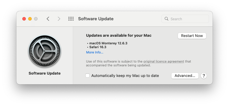 mac update