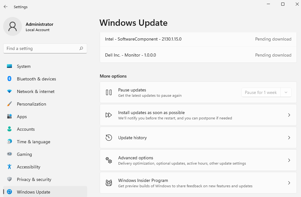 windows update