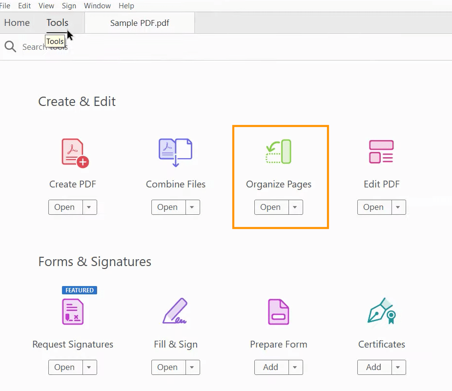 pdf organizer adobe2